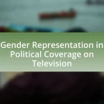 Gender Representation in Political Coverage on Television