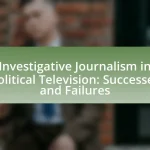 Investigative Journalism in Political Television: Successes and Failures