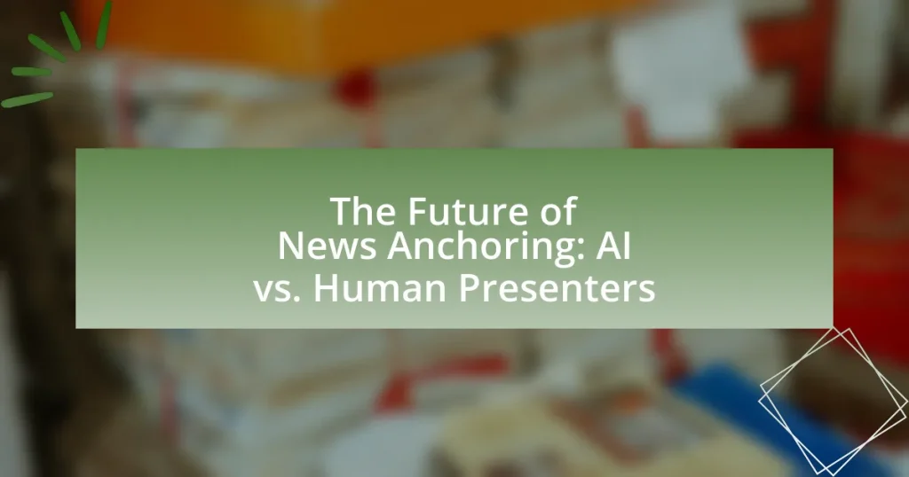 The Future of News Anchoring: AI vs. Human Presenters