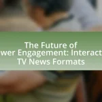 The Future of Viewer Engagement: Interactive TV News Formats
