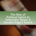 The Rise of Political Satire in Television News: A Double-Edged Sword