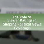 The Role of Viewer Ratings in Shaping Political News Coverage